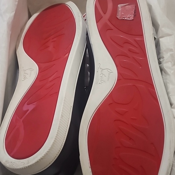 Wonderfull LOUBOUTIN F.A.V Fique Vontade sneacker.For man or woman. Size 40.5 . - Picture 4 of 7